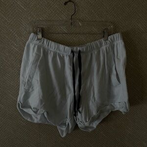 PINK Victoria's Secret White Athletic Shorts